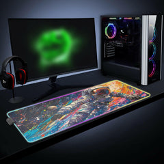 Astral Flight - Gaming Desk Mat