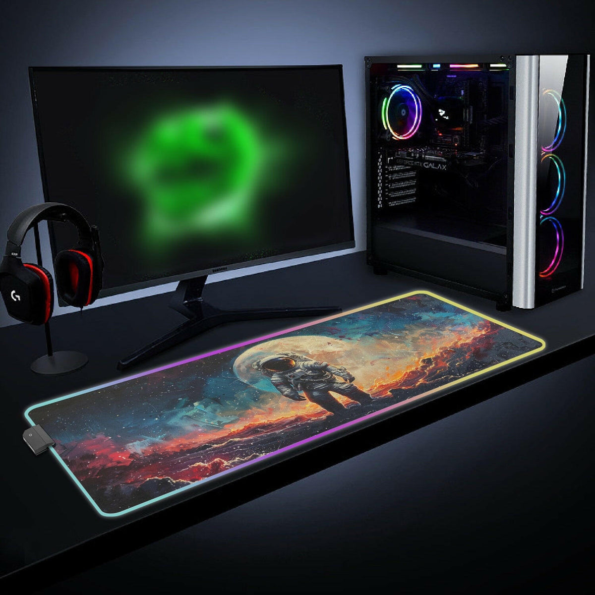 Lost & Alone - Gaming Desk Mat