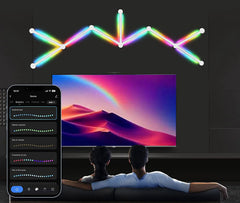 RGBIC Smart Light Bars - Expandable RGB Smart Lighting