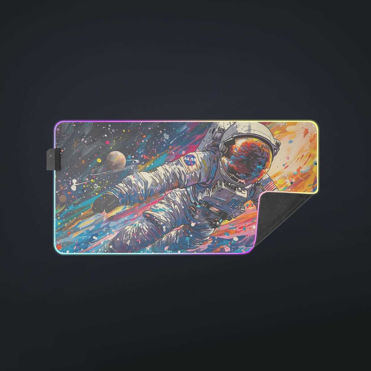 Astral Flight - Gaming Desk Mat