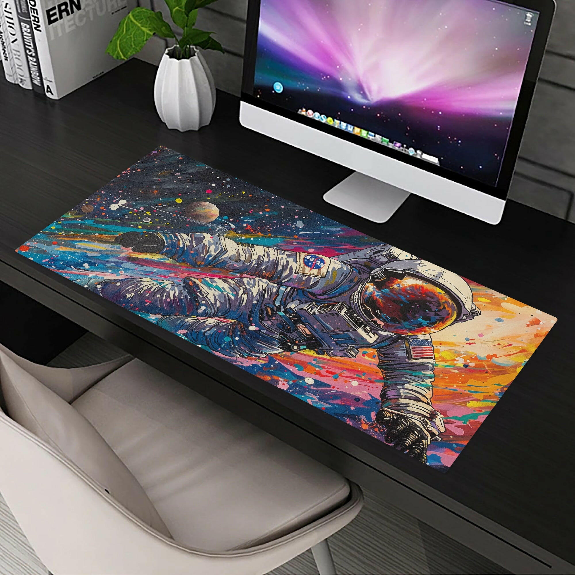 Astral Flight - Gaming Desk Mat