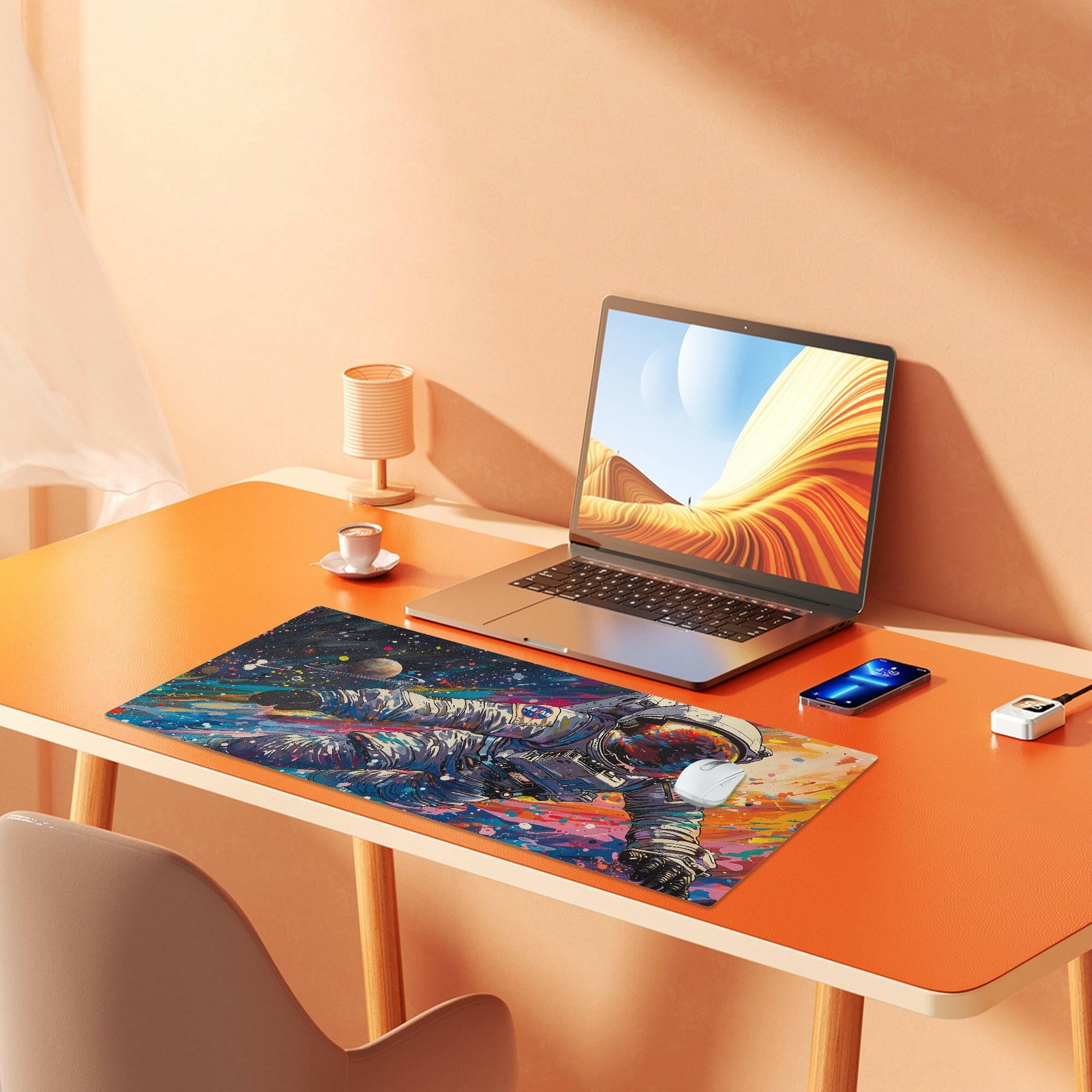 Astral Flight - Gaming Desk Mat