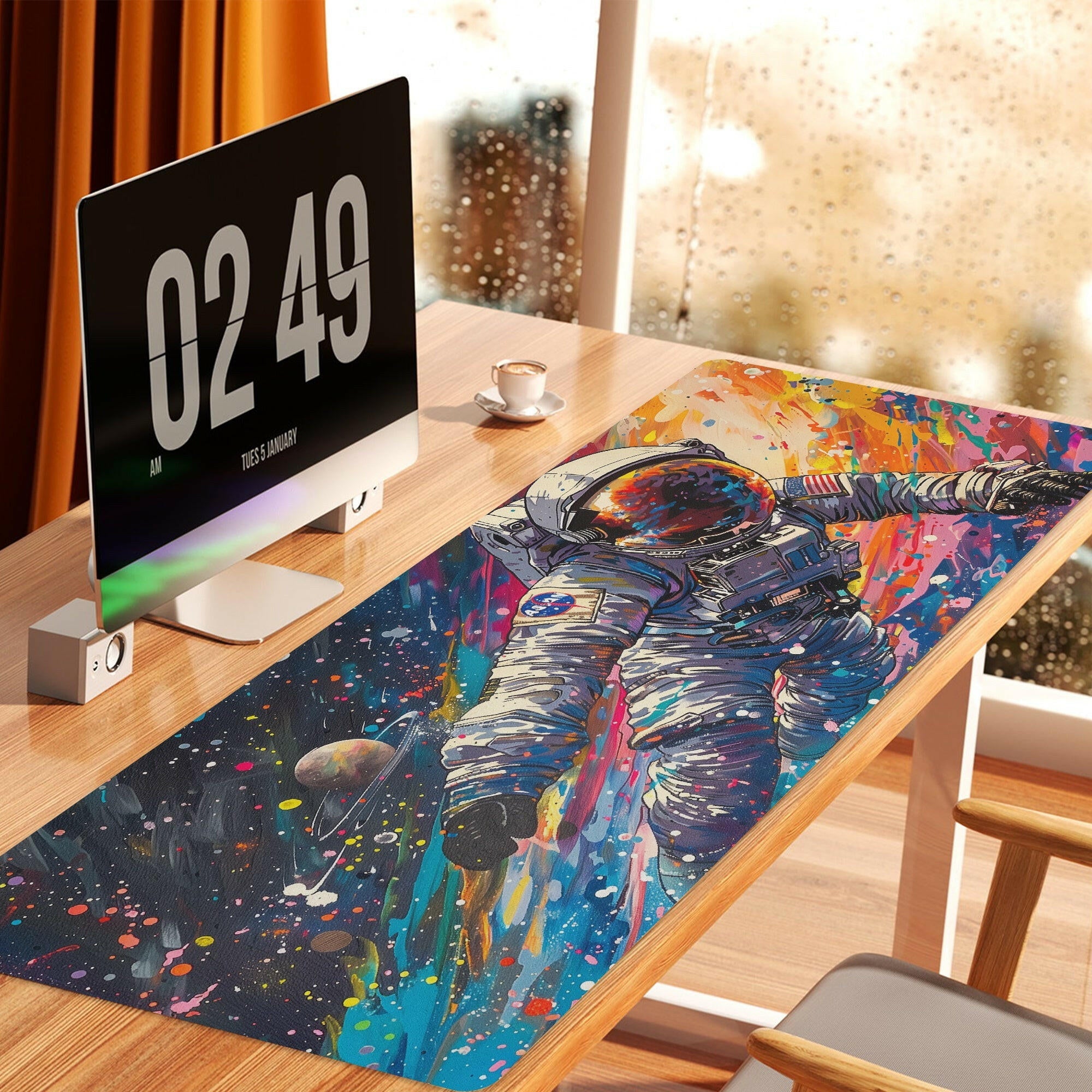 Astral Flight - Gaming Desk Mat