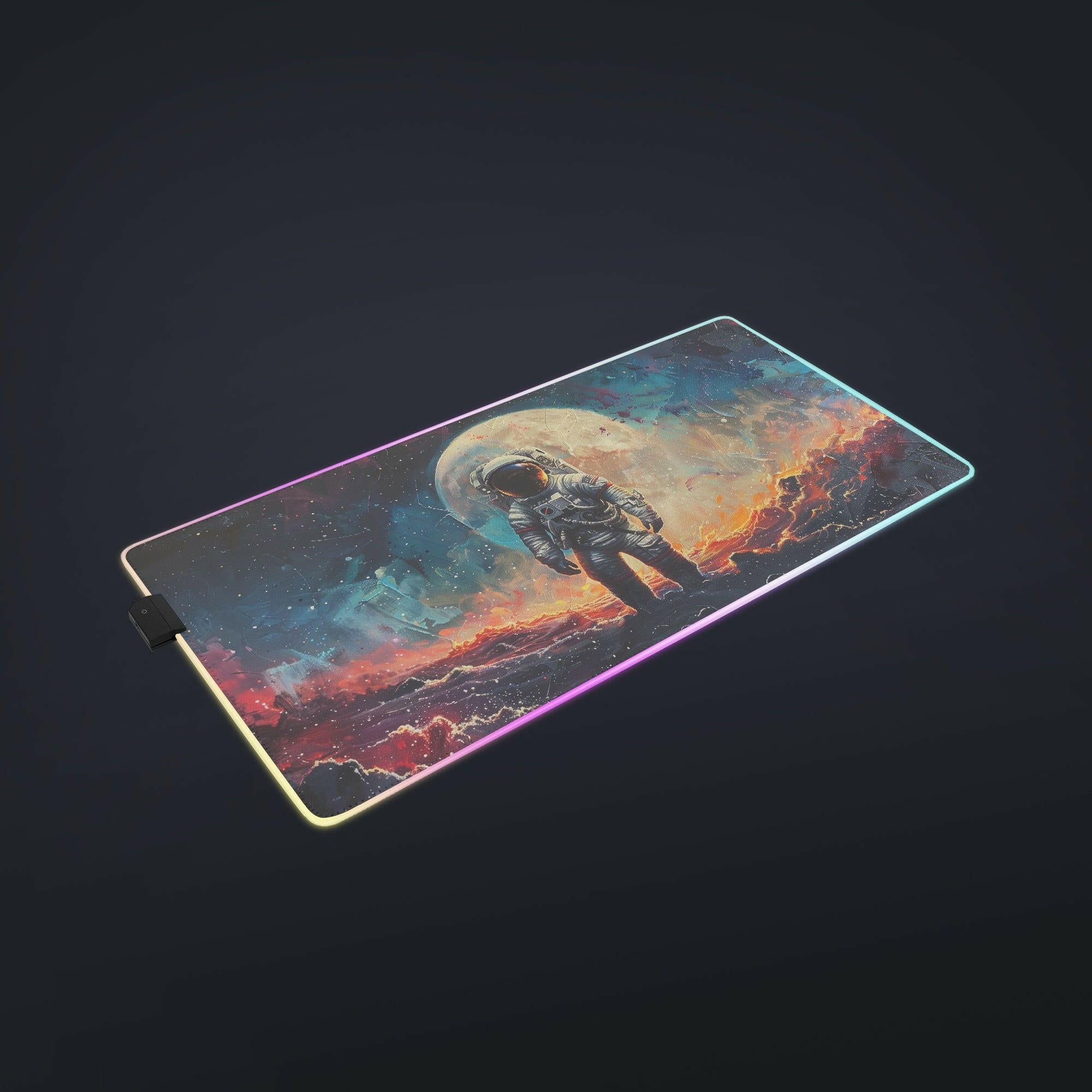 Lost & Alone - Gaming Desk Mat