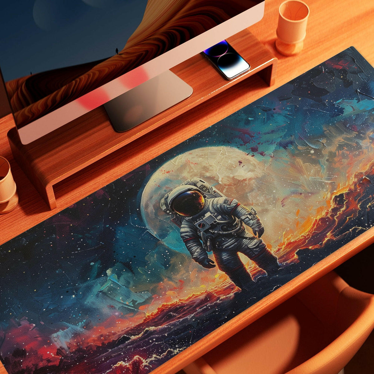 Lost & Alone - Gaming Desk Mat