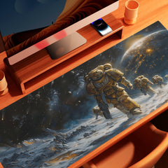 Planetary Assault 1 - Gaming Desk Mat