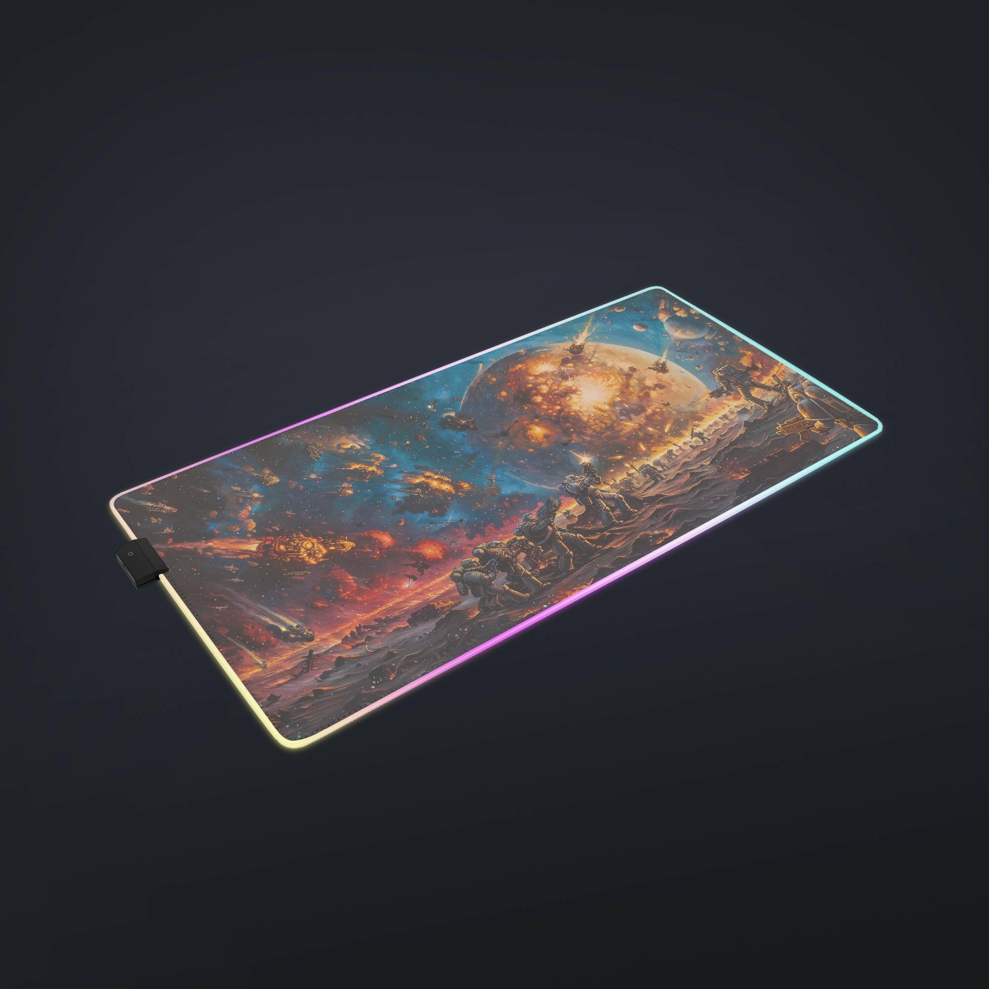 Planetary Assault 3 - Gaming Desk Mat