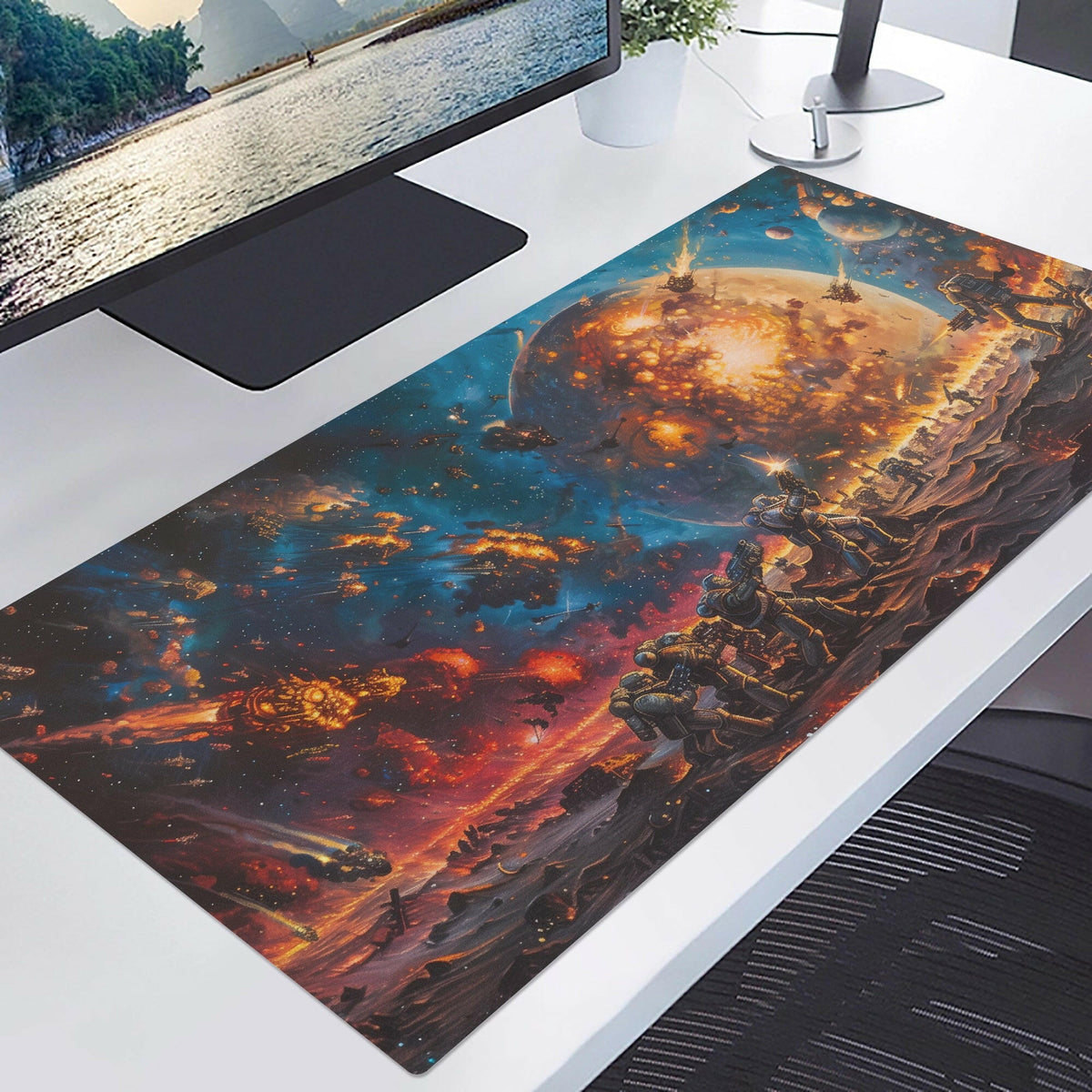 Planetary Assault 3 - Gaming Desk Mat