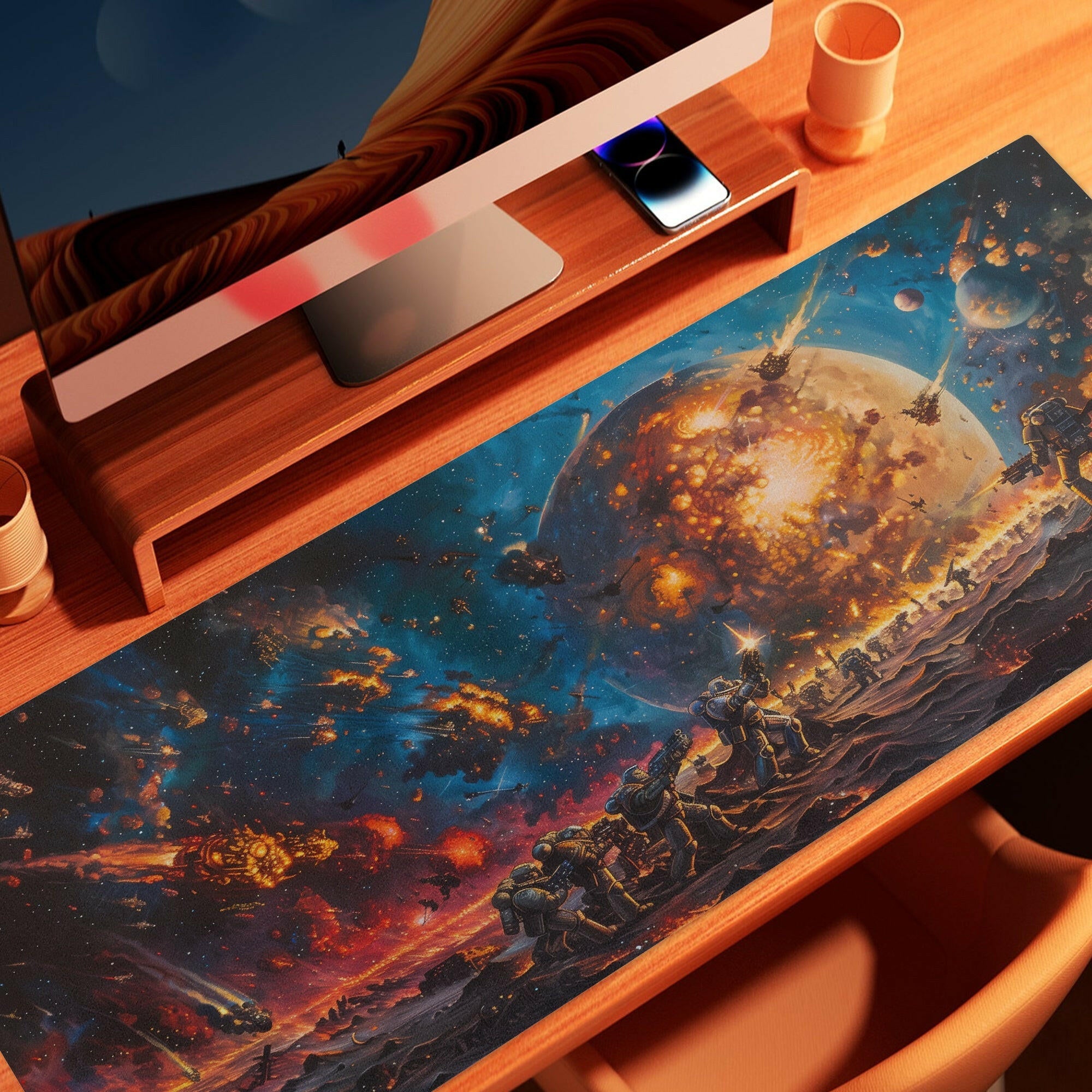 Planetary Assault 3 - Gaming Desk Mat