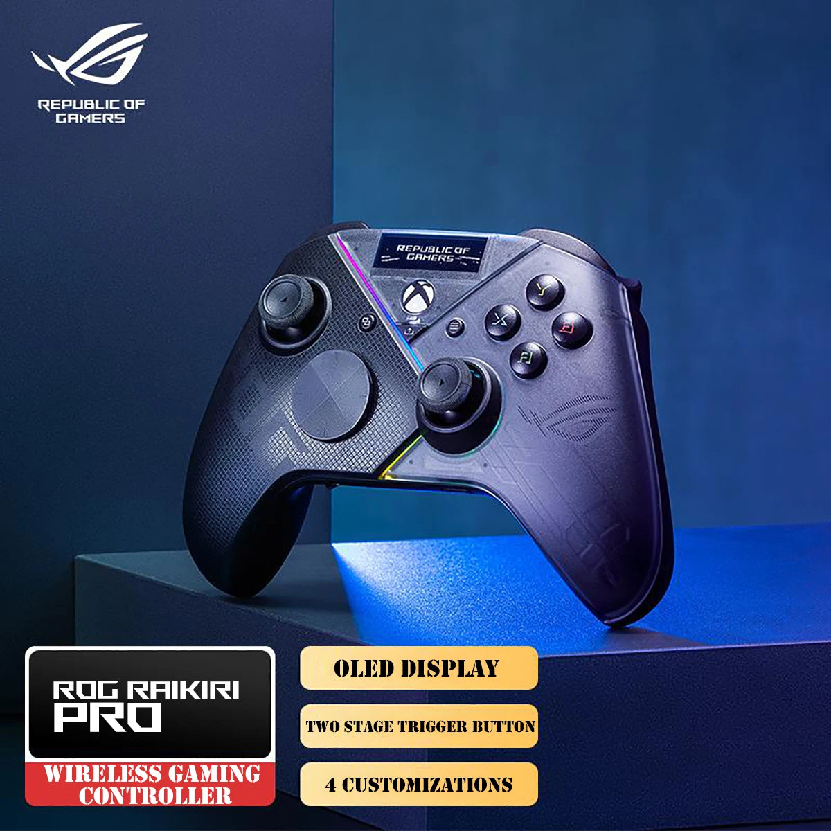 Asus ROG 2.4G Wireless Raikiri Pro PC Gamepad