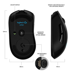 Logitech G703 Hero Lightspeed Wireless Gaming Mouse