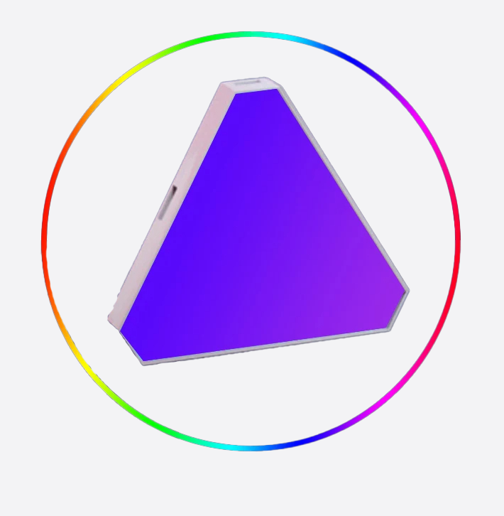 Triangle LED Smart Lights - RGB Interactive Smart Lighting