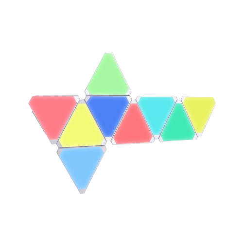 Ultra Slim Triangle LED Smart Lights - WIFI / Bluetooth RGB Smart Lighting