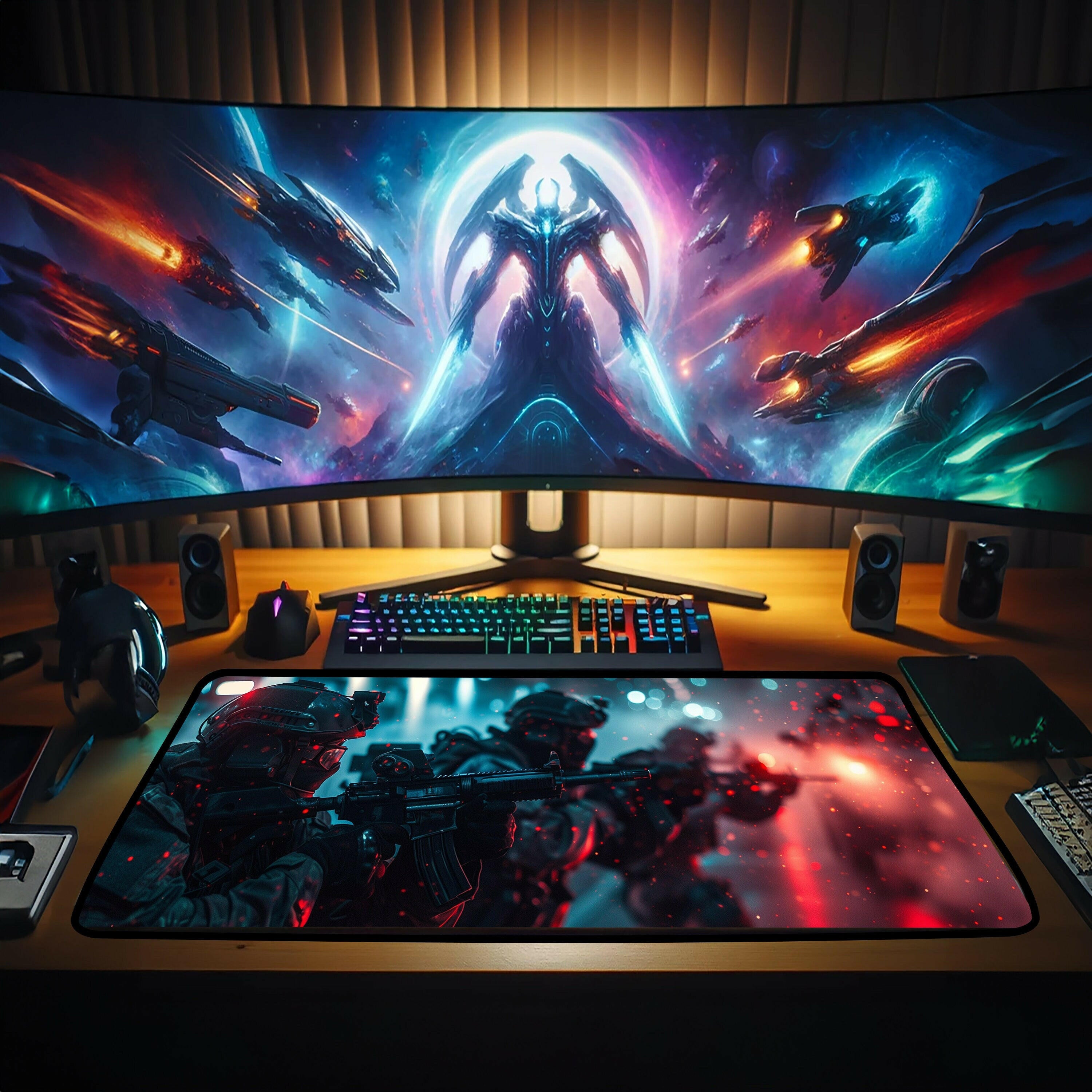 It's Go Time - Gaming Desk Mat