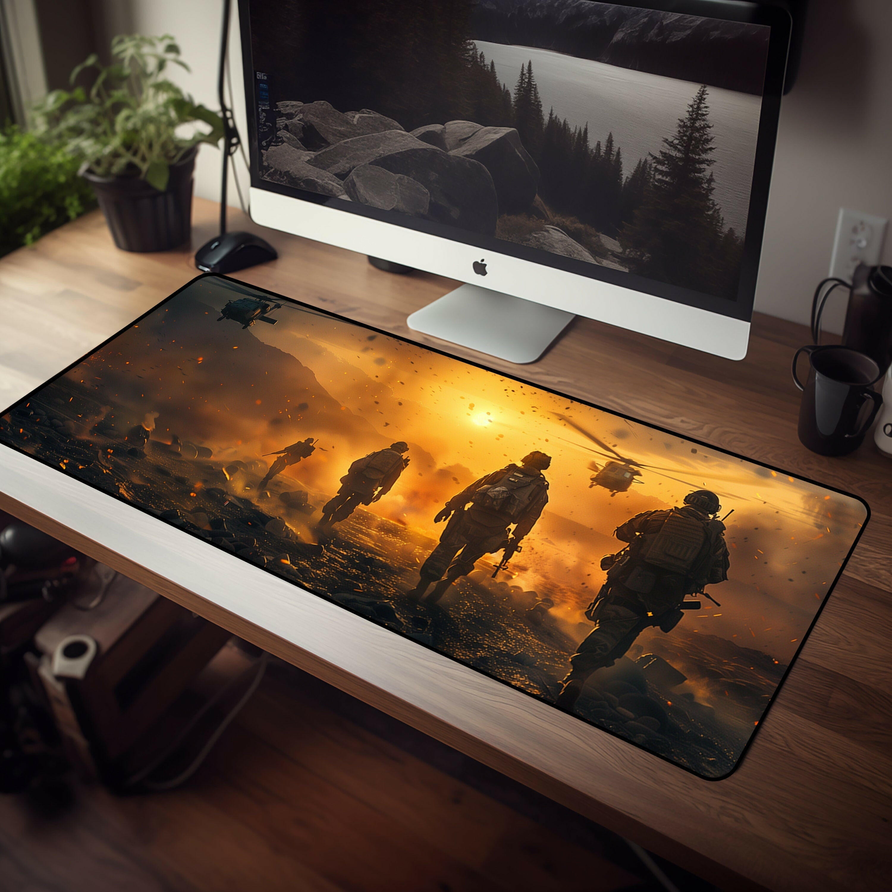 Reprieve - Gaming Desk Mat