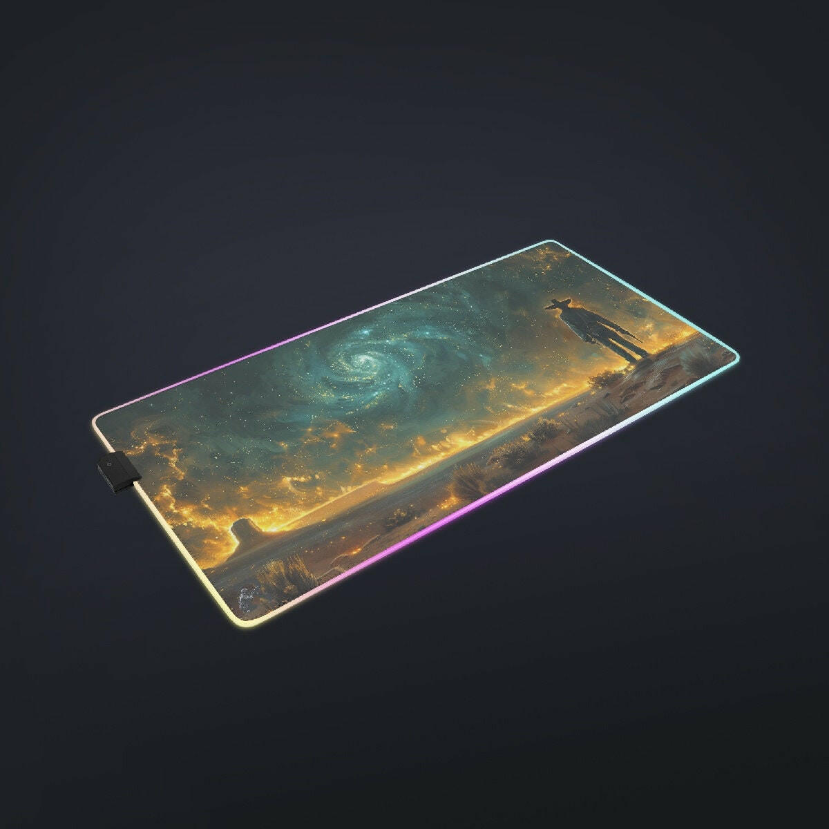 Spectral Frontier 2 - LED Gaming Desk Mat