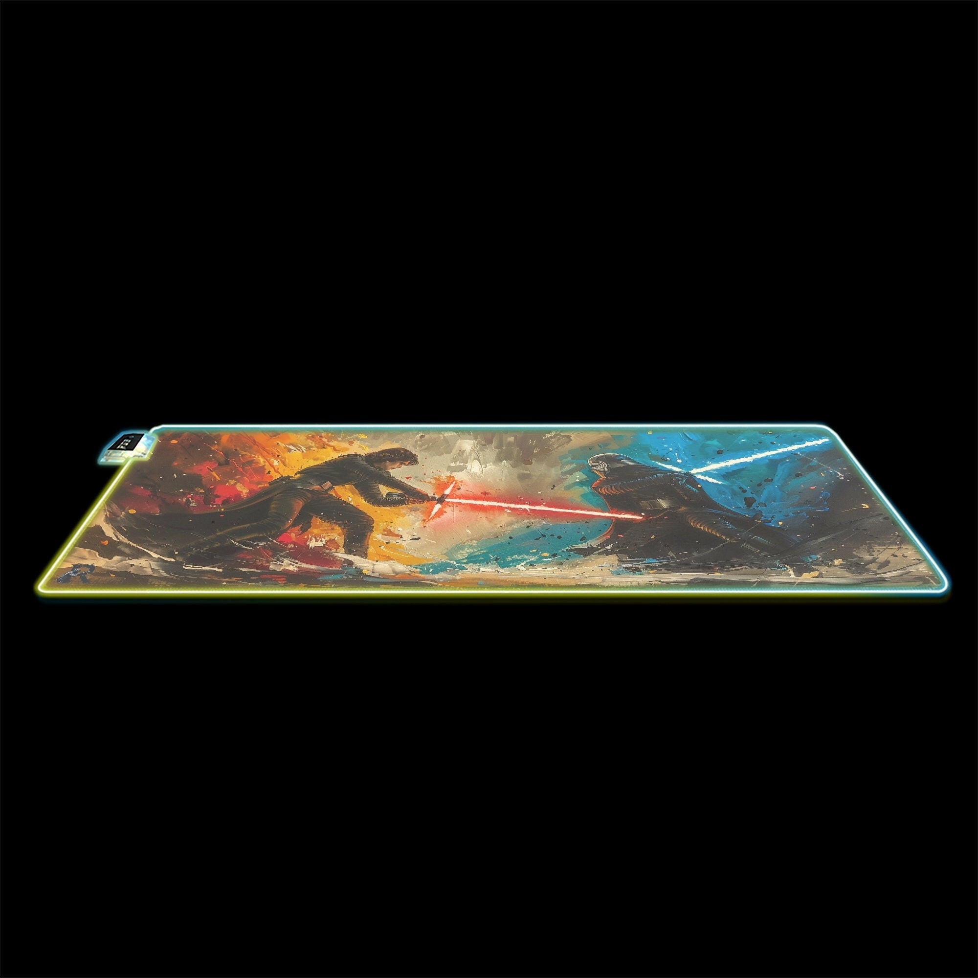 The Epic Saga 2 - LED Gaming Desk Mat