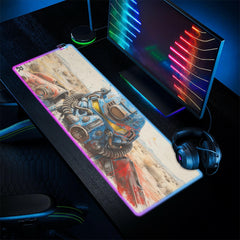 Prepare For The End - XL LED Gaming Desk Mat