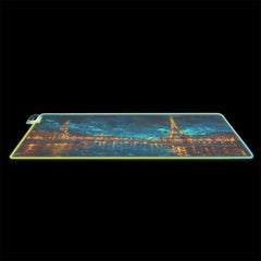 Paradise At Night 3 - LED Gaming Desk Mat