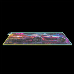 Neon Cruising - LED Gaming Desk Mat