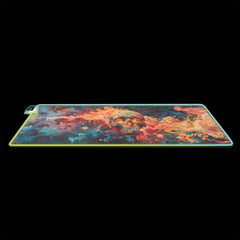 Skulltopia - LED Gaming Desk Mat