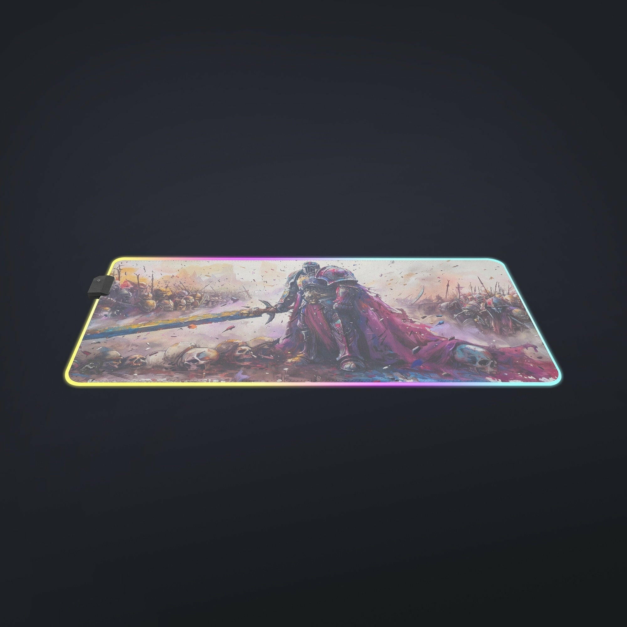 Paladin Prowess 1 - LED Gaming Desk Mat