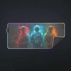 Triple Threat - Gaming Desk Mat