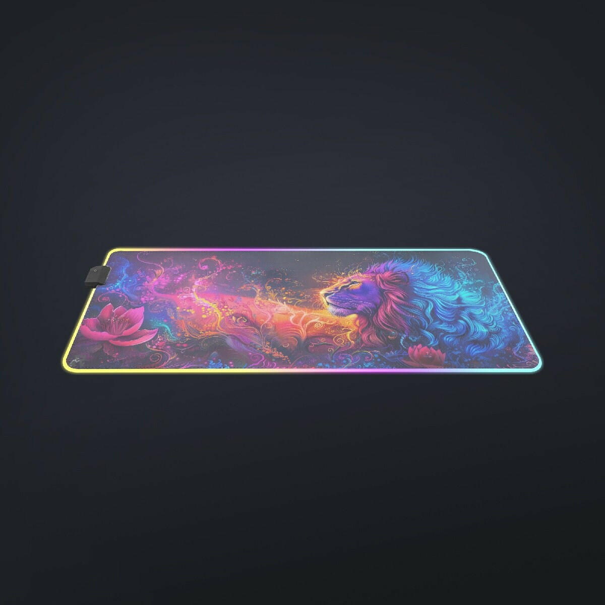 Floral Lord 2 - Gaming Desk Mat