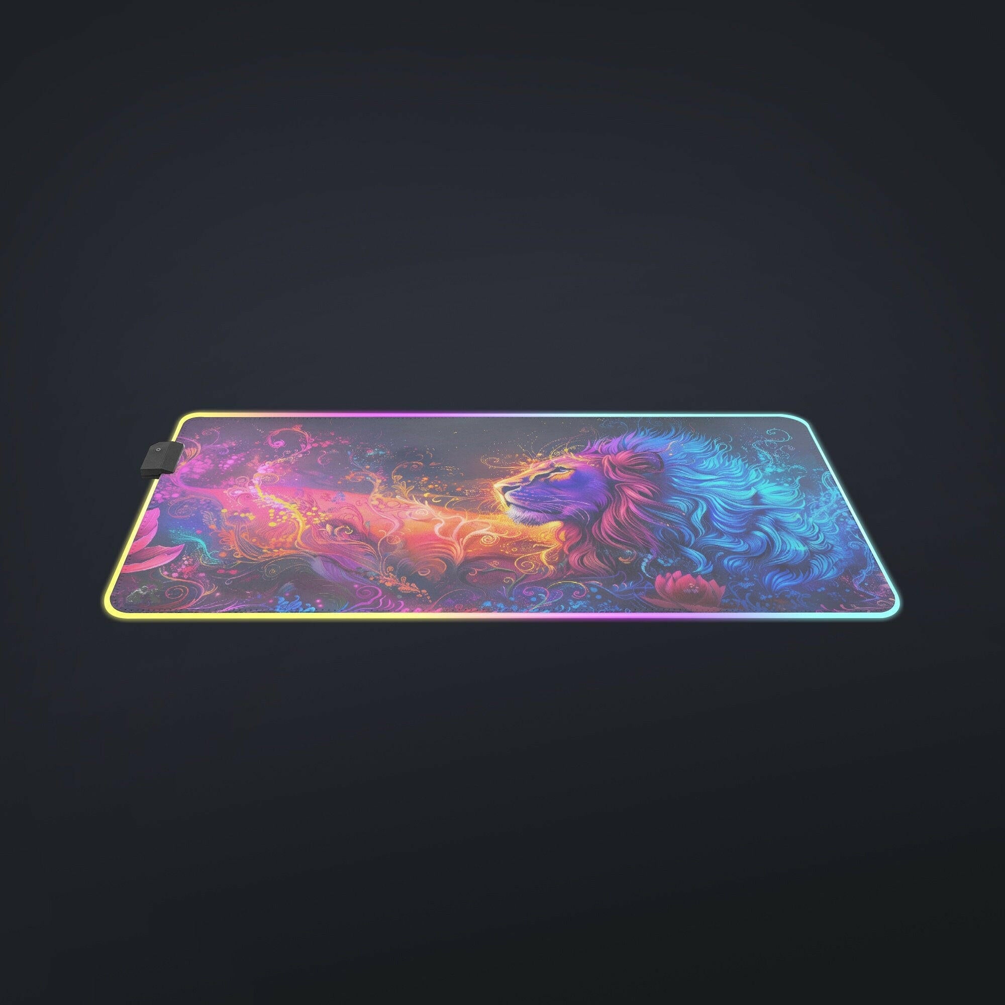 Floral Lord 2 - Gaming Desk Mat