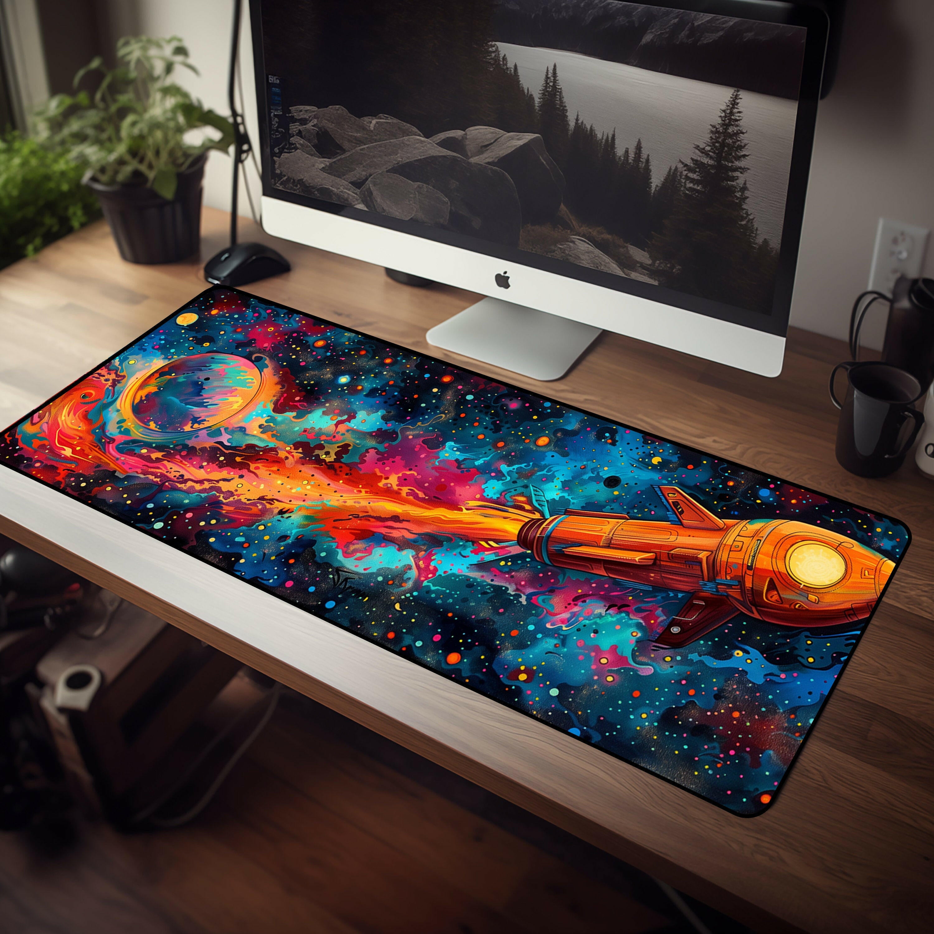 A Space Odyssey 2 Gaming Desk Mat