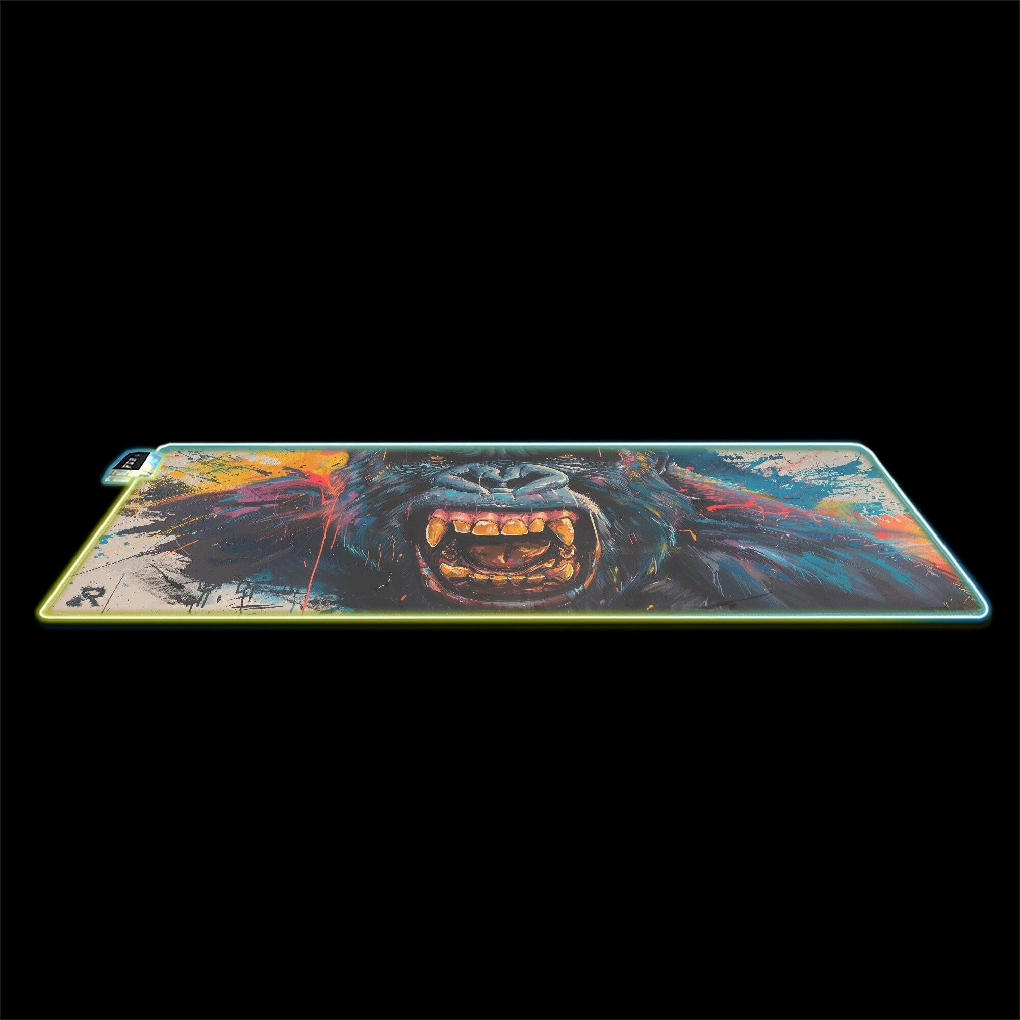 King Of The Apes - LED Gaming Desk Mat