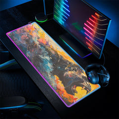 King Of The Apes 2 - LED Gaming Desk Mat