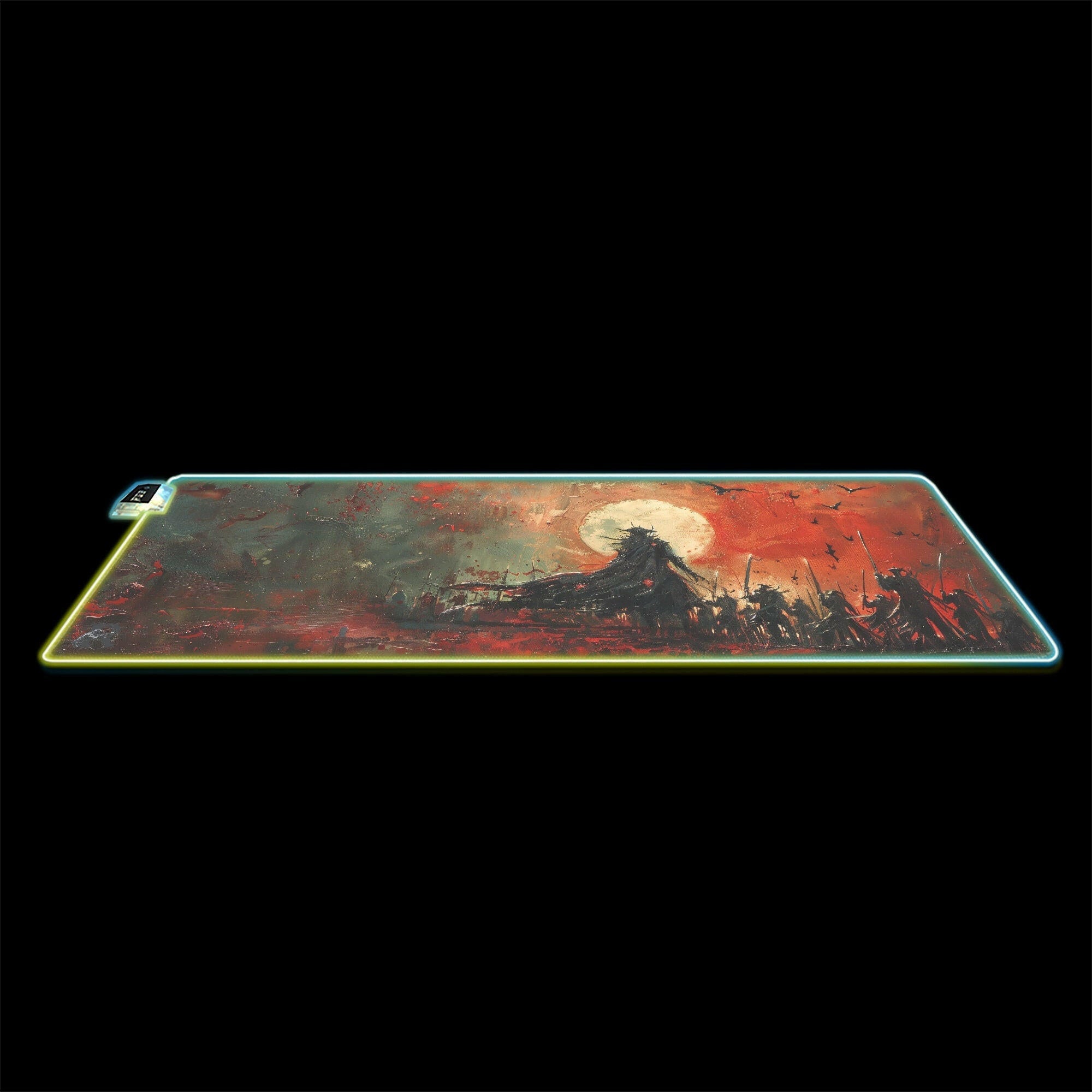 The Night Master 2 - LED Gaming Desk Mat