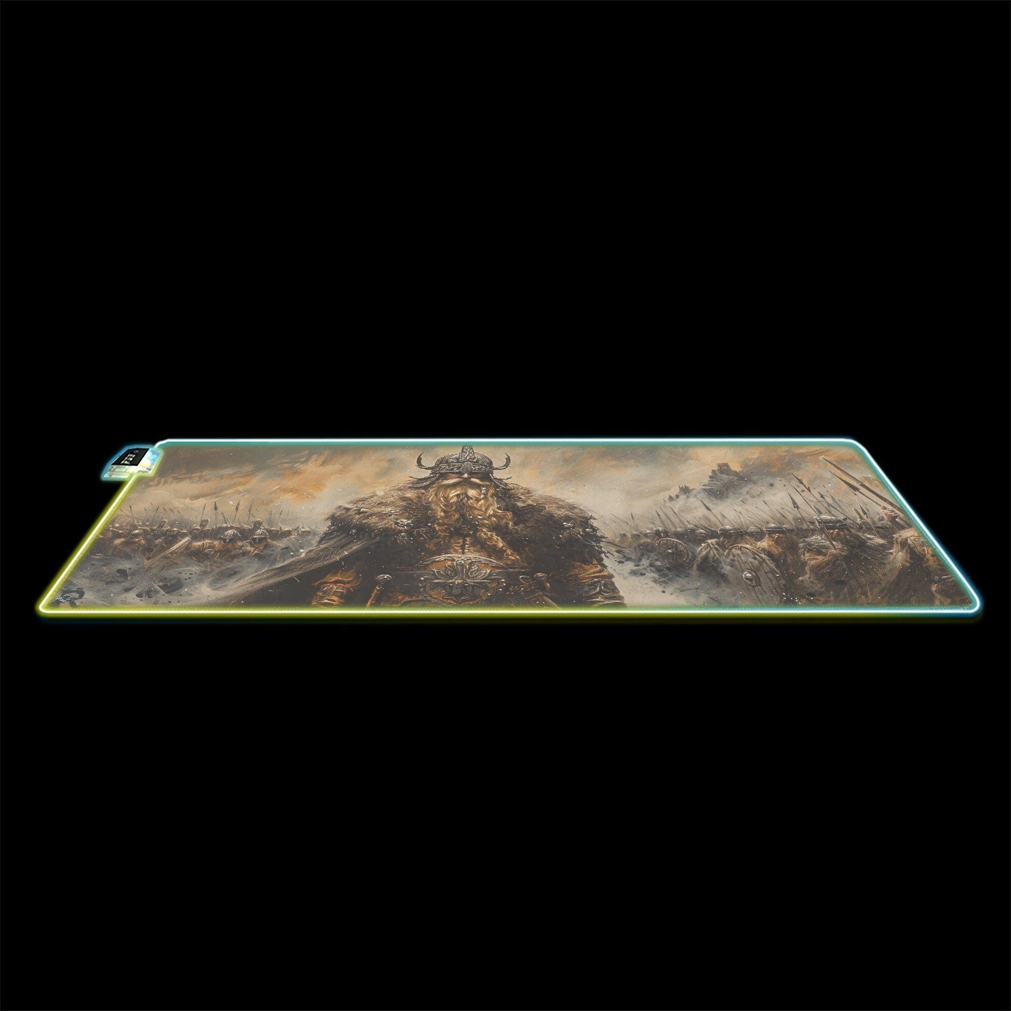 Warriors Fate 2 - LED Gaming Desk Mat