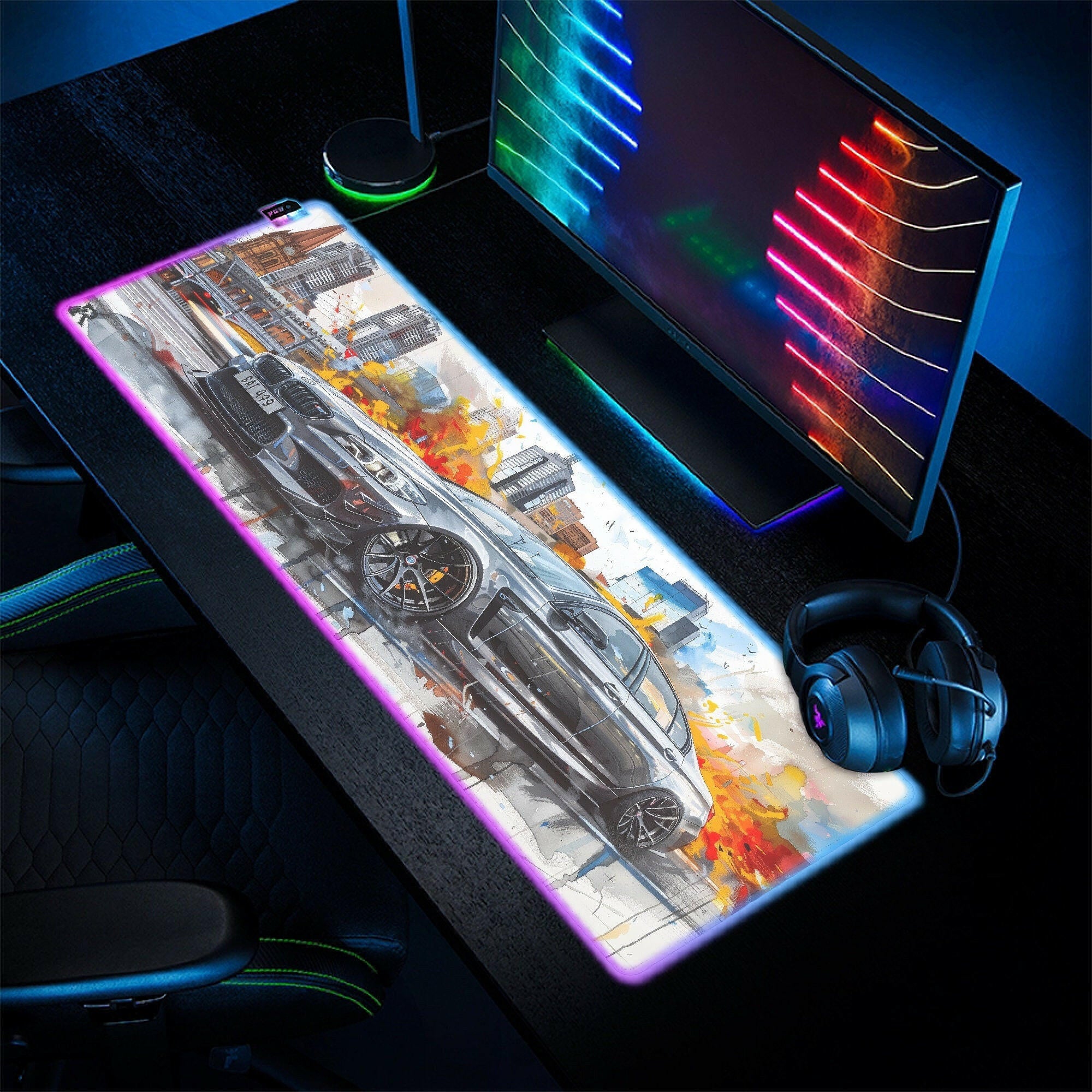 Power Downunder - LED Gaming Desk Mat