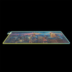 Paradise At Night - LED Gaming Desk Mat