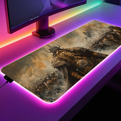 Warriors Fate 2 - LED Gaming Desk Mat