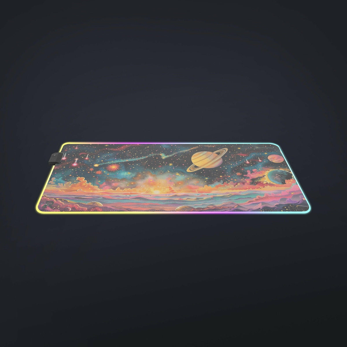 Dystopian Realm 1 Gaming Desk Mat