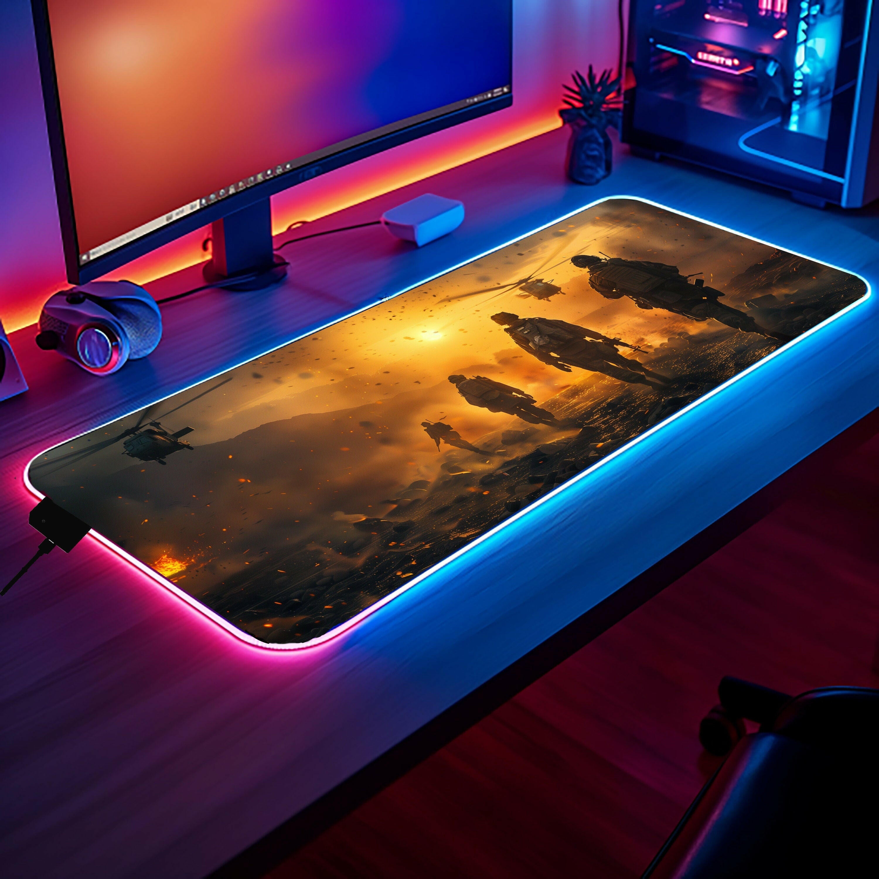 Reprieve - Gaming Desk Mat