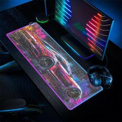 Neon Cruising - LED Gaming Desk Mat