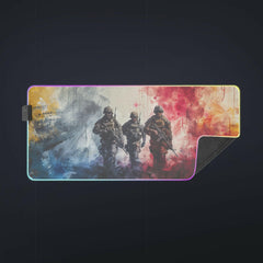 For Our Freedom - LED Gaming Desk Mat