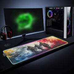 For Our Freedom - LED Gaming Desk Mat