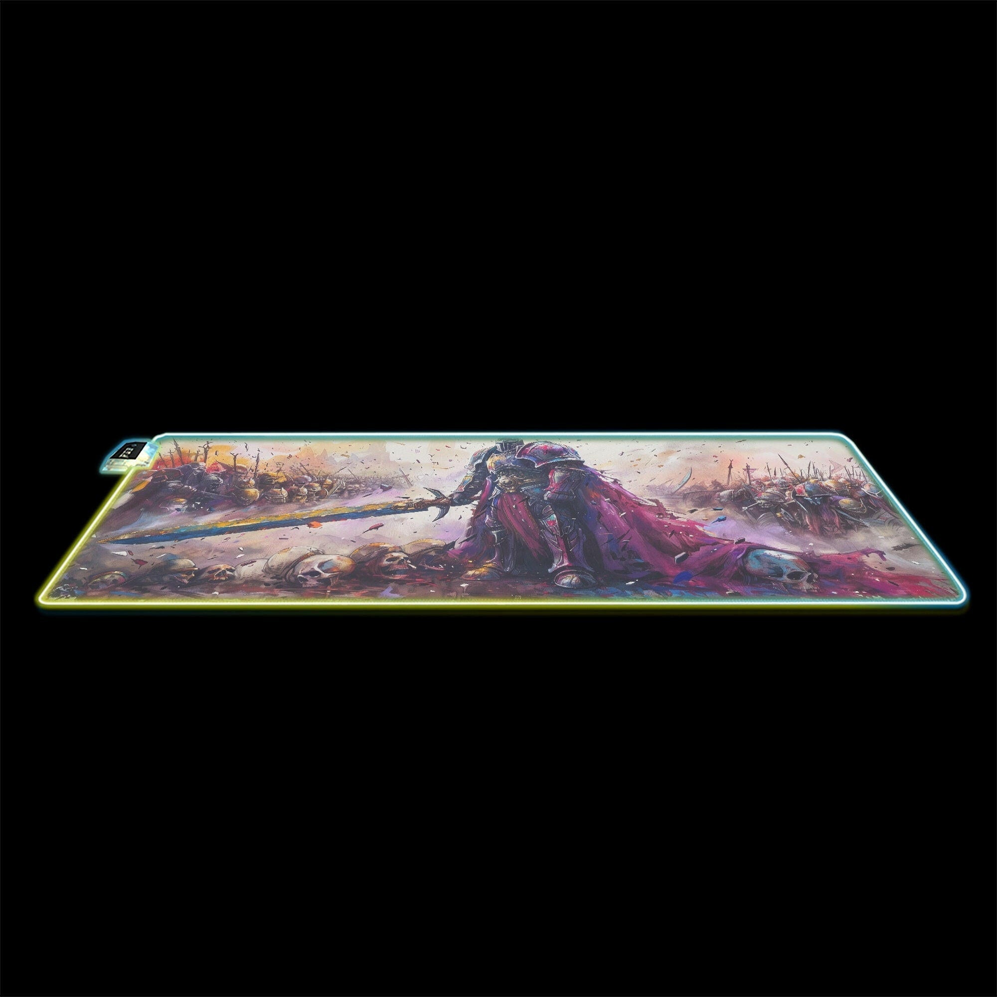 Paladin Prowess 1 - LED Gaming Desk Mat