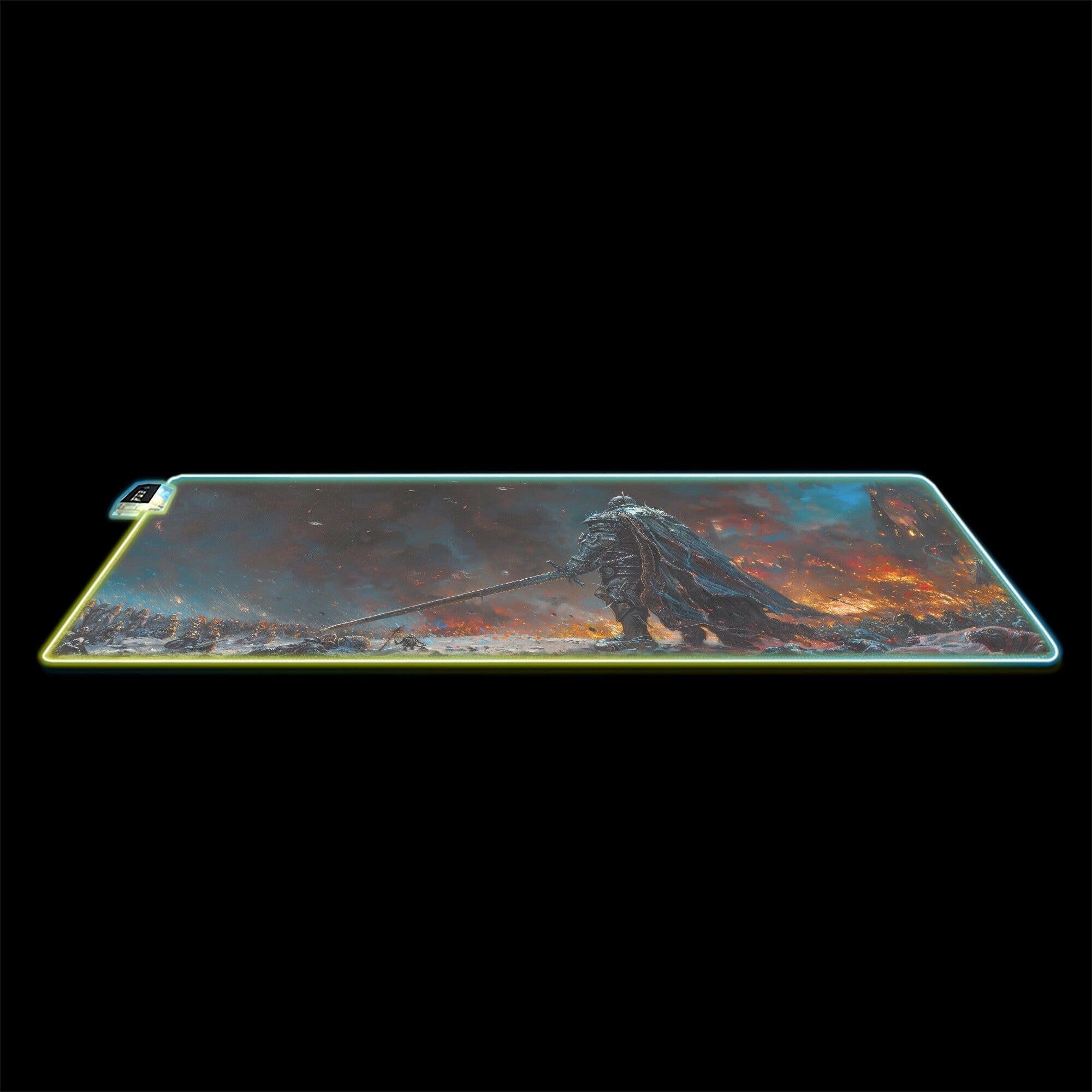 Into Hell - LED Gaming Desk Mat