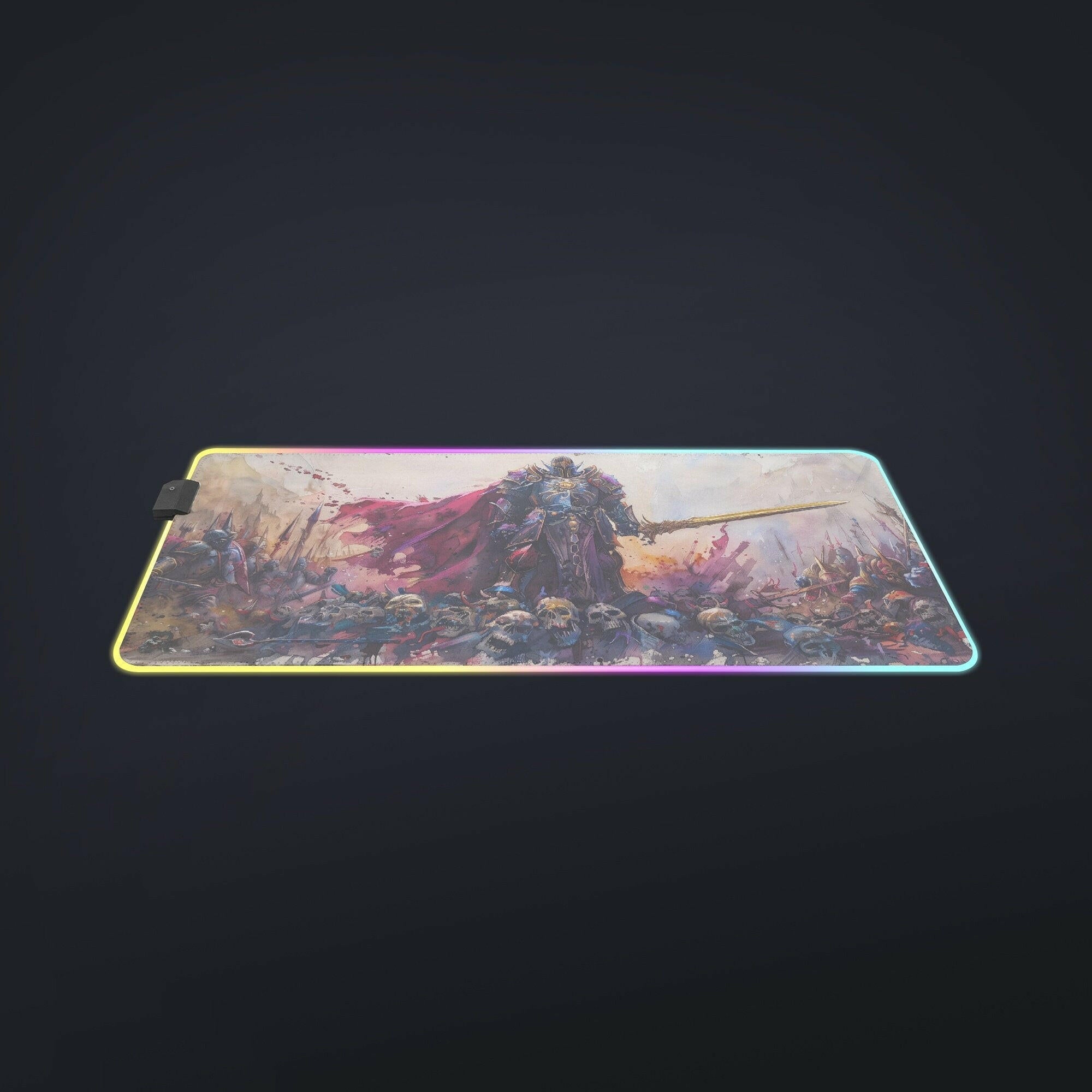 Paladin Prowess 2 - LED Gaming Desk Mat