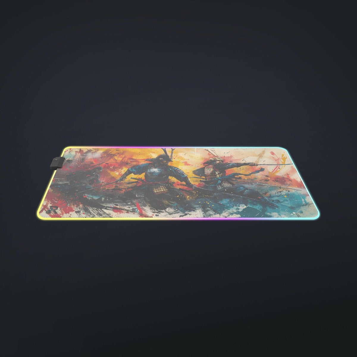 We Be Ronin 2 - LED Gaming Desk Mat