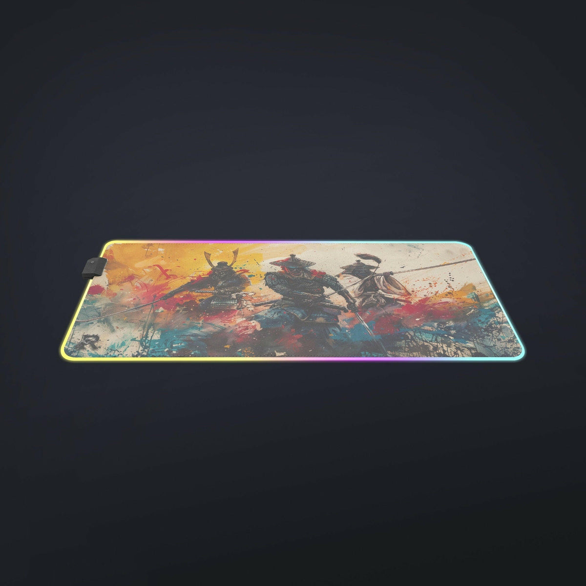 We Be Ronin - LED Gaming Desk Mat