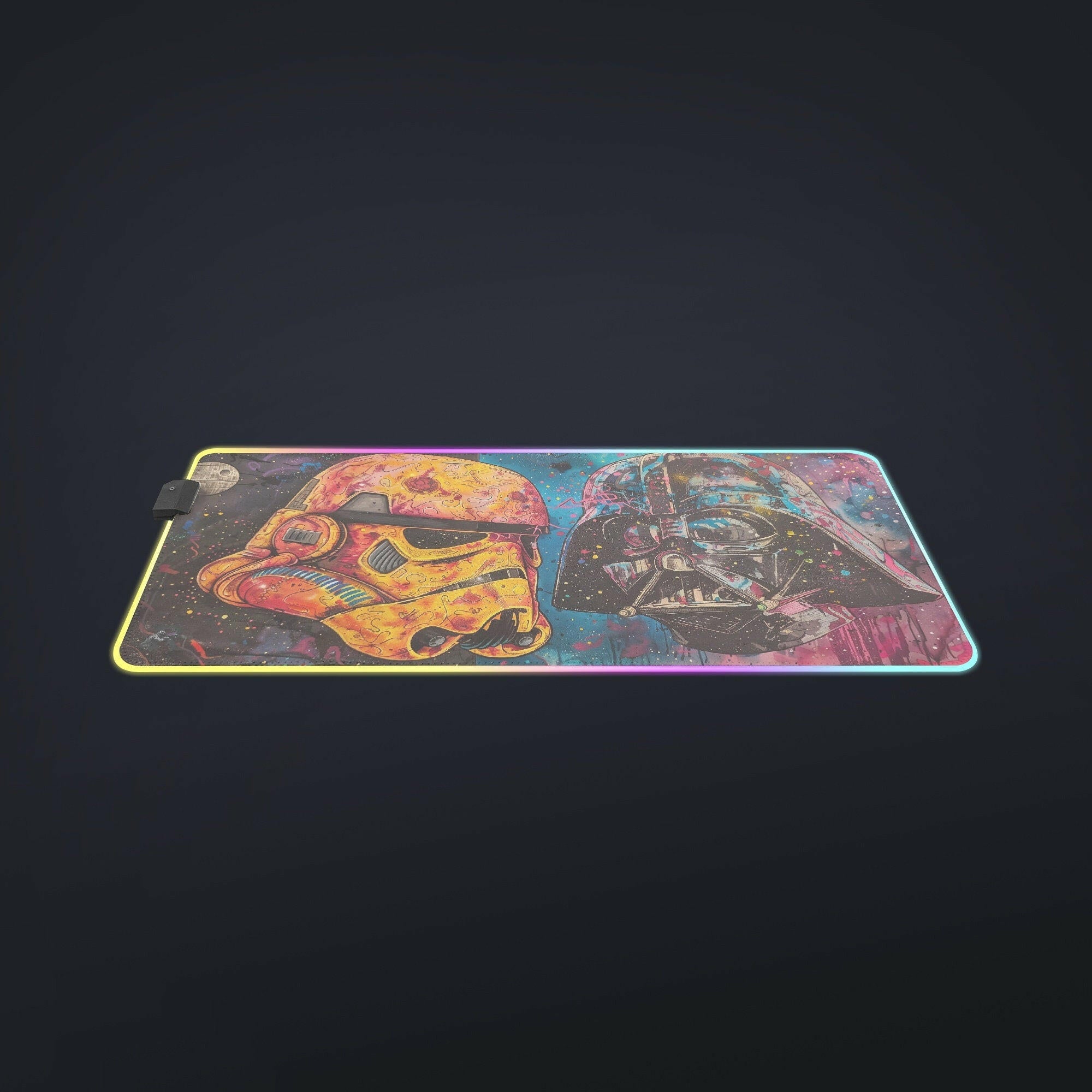 Forces Awaken - LED Gaming Desk Mat