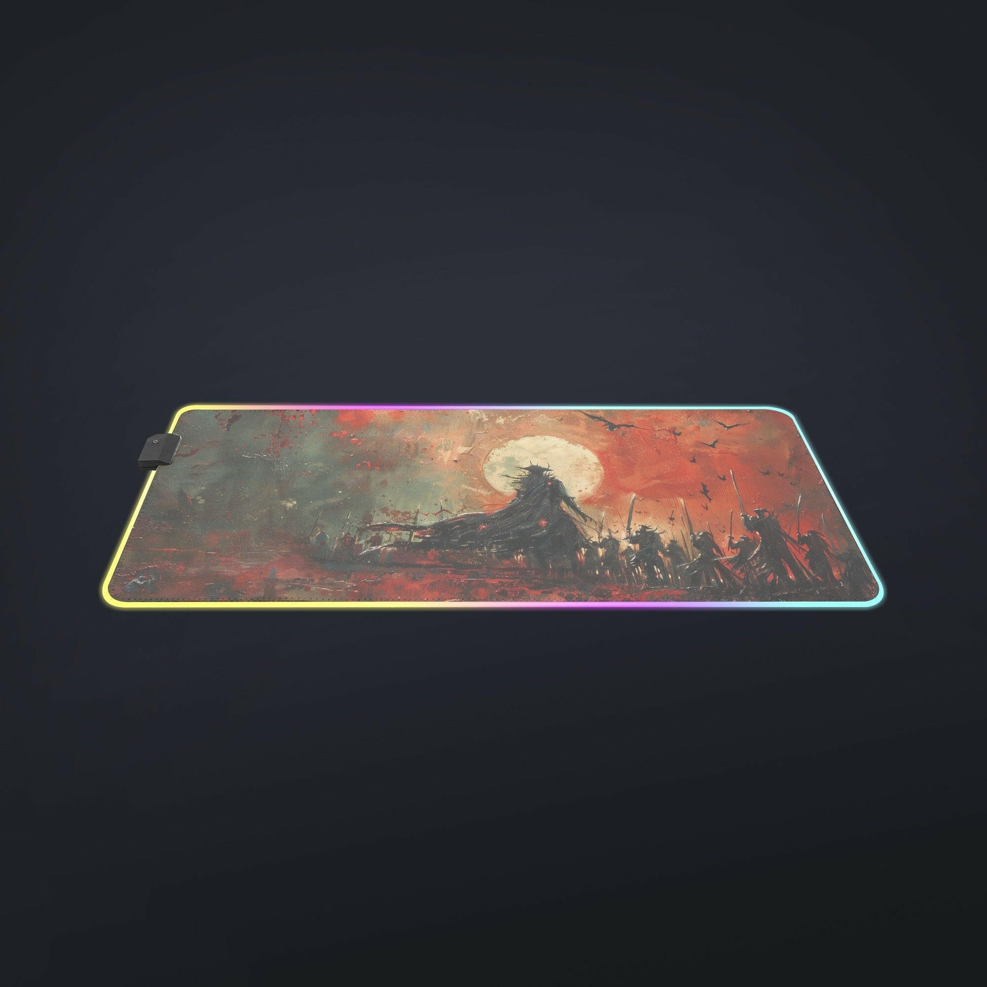 The Night Master 3 - LED Gaming Desk Mat