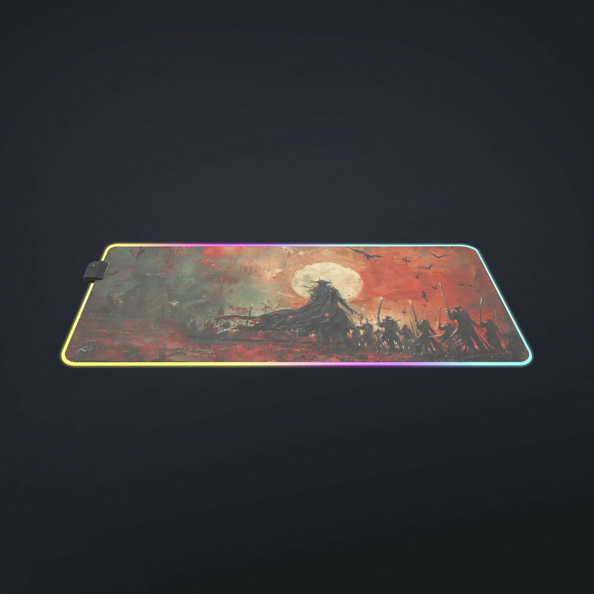 The Night Master 3 - LED Gaming Desk Mat